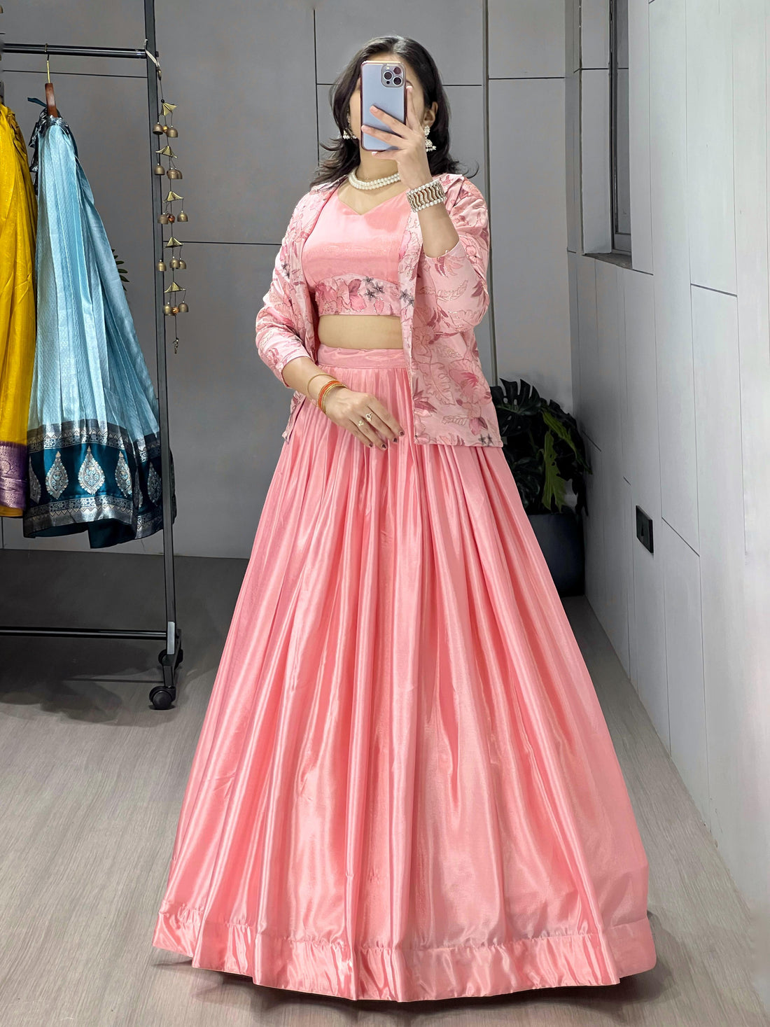 Classical  New Embroidered Print Koti Sets