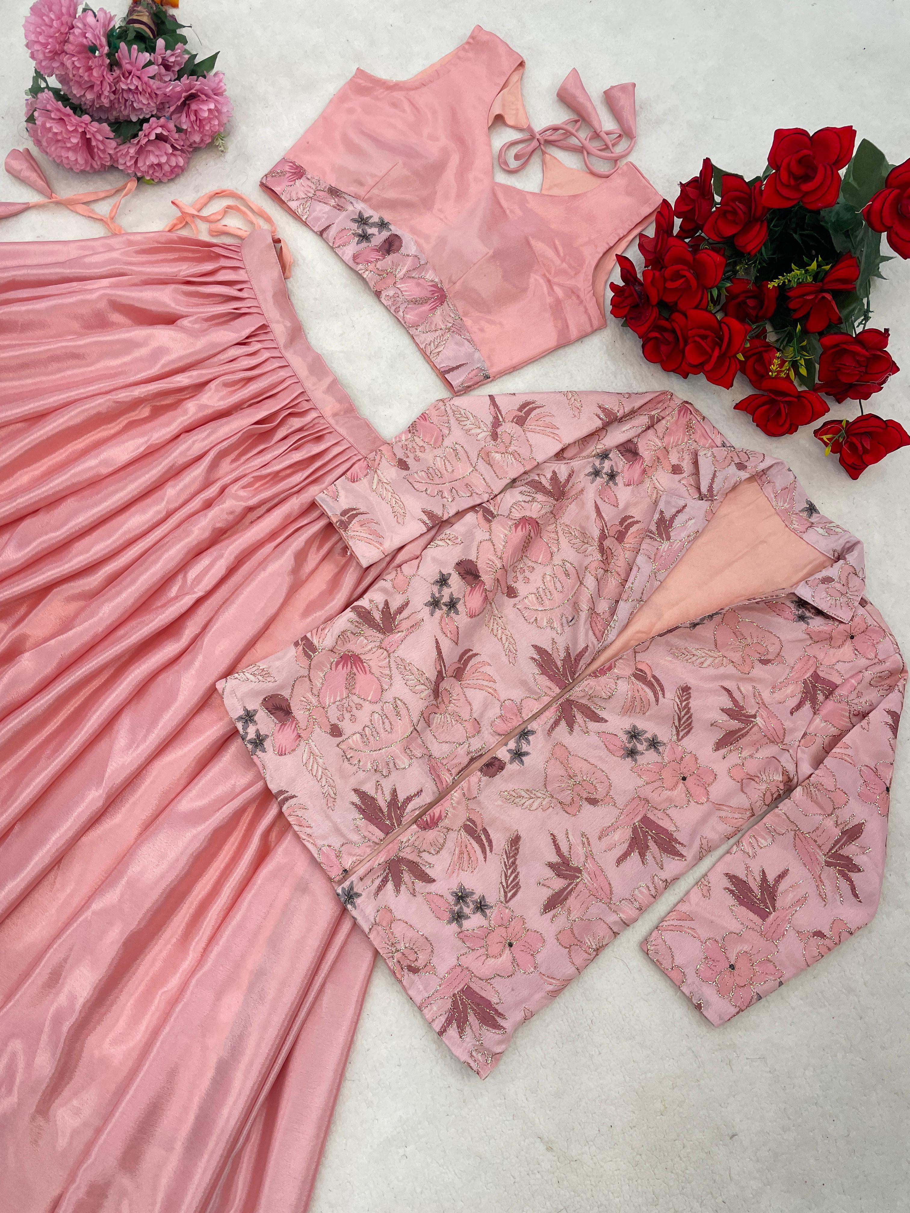 Classical  New Embroidered Print Koti Sets