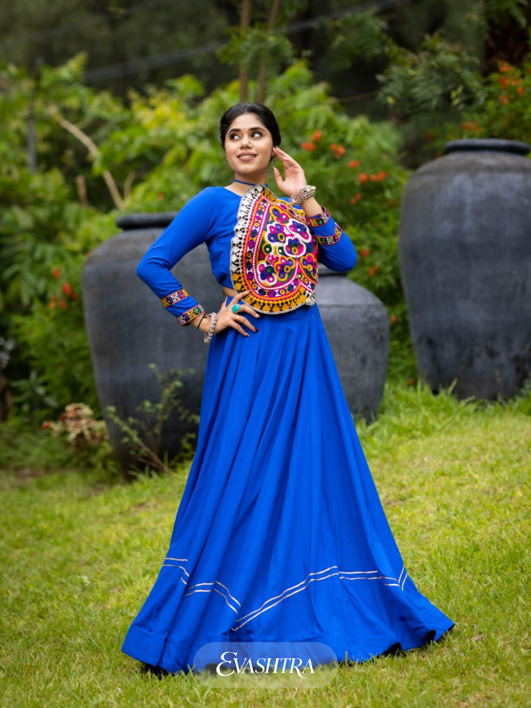 Ethnic Women Cotton Lehenga Sets