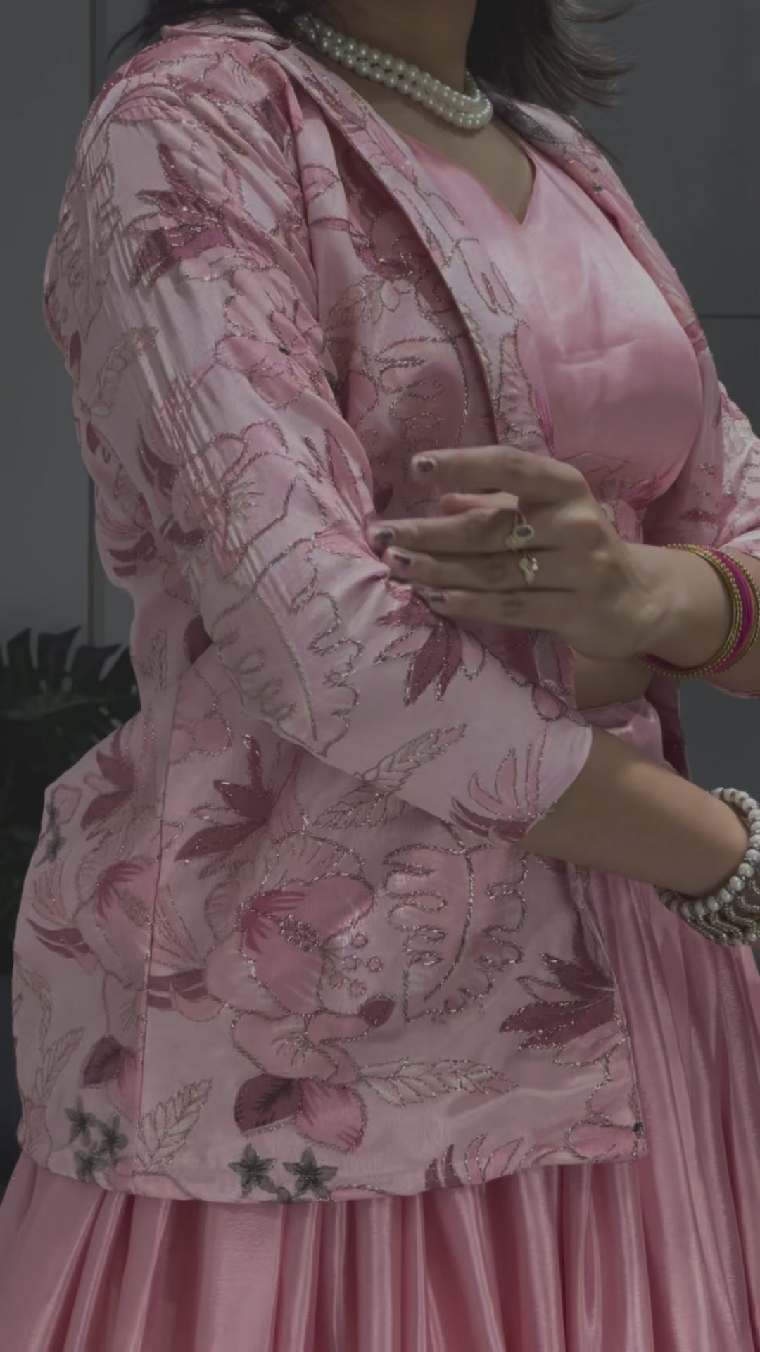 Classical  New Embroidered Print Koti Sets